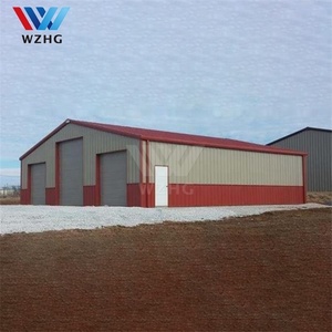 Construcción de una casa prefabricada, bajo precio, marco de acero ligero, cobertizo, taller, almacén, estructura de acero, planos, dibujo - Product Image 2