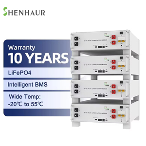 SHENHAUR SH-821 7kWh Zonne-energiesysteem LiFePO4 51.2V 100Ah 5.12kWh Energieopslag Laagspannings Solid State Batterijen 6000 - Product Image 1