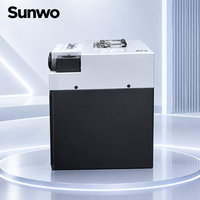 Batterie LiFePO4 Sunwo 12,8 V 100 Ah 200 Ah, 6000 cycles, à décharge profonde, pour stockage d'énergie solaire pour camping-car et bateau