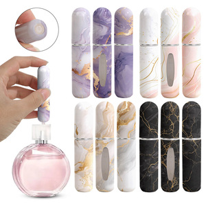Nouveau design – Flacon de parfum de luxe rechargeable en plastique de 5 ml – Flacon pulvérisateur vide de 5 ml à remplissage par le bas – Atomiseur de parfum - Product Image 6
