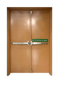 Portes en acier ignifugées pour escaliers d'appartements, testées selon les normes BS, CE et UL, avec une résistance au feu <span class=keywords><strong>de</strong></span> <span class=keywords><strong>90</strong></span> minutes. - Product Image 4