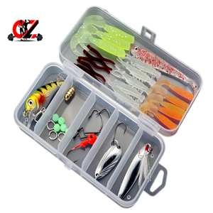 CZFIT Nuevo Set de Pesca de 439 Piezas, Combo de Anzuelos y Señuelos, Placa Giratoria para Anzuelos, Abrazadera para Cuentas, Set de Pesca Económico - Product Image 3