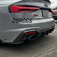 Pour AUDI RS5 B9.5 2 portes Coupé Sportback 4 portes, diffuseur arrière en fibre de carbone, année 2021-2025