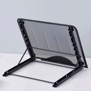 Support de tablette ventilé en maille métallique réglable du fabricant chinois, support portable pour ordinateur portable pour le bureau et l'école - Product Image 3
