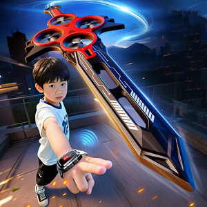 71 सेमी फ्लाइंग तलवार ड्रोन 6-चैनल हैंड-फ्री मोशन सेंसिंग <span class=keywords><strong>rc</strong></span> खिलौना ब्रशलेस मोटर 80 मीटर रेंज बाधा परिवर्जन बैटरी - Product Image 4