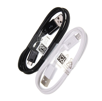 Kabel Pengisi Daya Micro USB 1M untuk Huawei untuk Ponsel Android Samsung Kabel Sinkronisasi Data Jaket TPE dengan Kabel Pengisi Daya Kamera Microusb