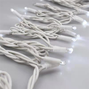 Decoración navideña al aire libre impermeable 5M 50leds Cable de goma Hada cadena luz fiesta suministros Lampara LED - Product Image 6