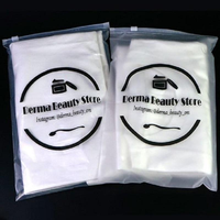 Sac en plastique PE PVC emballage personnalisé imprimé t-shirt vêtements emballage curseur sacs à fermeture éclair