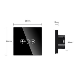 Bộ Điều Chỉnh Độ Sáng Thông Minh TAWOIA, Công Tắc Điều Chỉnh Độ Sáng ZigBee, 1 Gang <span class=keywords><strong>3</strong></span> Nút Cảm Ứng, Kính Trắng, 1 Chiều, Kiểm Soát Giọng Nói, Cuộc Sống Thông Minh, Không Trung Tính - Product Image 5
