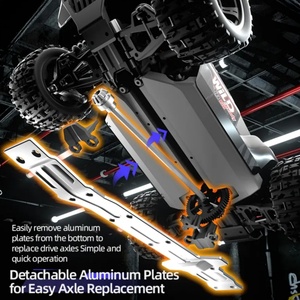 รถดริฟท์ RC รุ่น SJY-C8810 สำหรับผู้ใหญ่ พร้อมแปรงถ่านคาร์บอน ขับเคลื่อน 4 ล้อ ความเร็วสูง รถแข่งเกมมิ่ง ของเล่นรถยนต์ไฟฟ้าสำหรับผู้ใหญ่ - Product Image 6