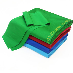 Rouge vert bleu Prix bon marché d'usine Table <span class=keywords><strong>de</strong></span> <span class=keywords><strong>billard</strong></span> Tissu à vitesse rapide - Product Image 5
