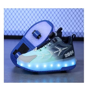 Powerslide Skate giày cho trẻ em trai và cô gái lăn Sneakers với có thể tháo rời bánh xe Giày thể thao - Product Image 5
