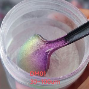 Poudre de Pigment Mica Caméléon Interférentielle 25g/Sac, Pigment à Effet de Couleur Changeante pour <span class=keywords><strong>Peinture</strong></span> Automobile/Résine Époxy/Artisanat Artistique - Product Image 2