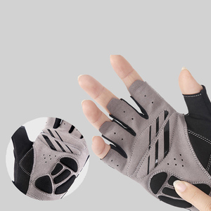 Gants de cyclisme légers d'été à demi-doigts pour sports de plein air, absorption des chocs, antidérapants, respirants, équipement de vélo pour hommes et femmes - Product Image 5