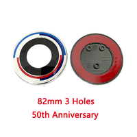 Emblème de capot avant et de coffre arrière ABS 82mm 74mm à 2 ou 3 trous pour BMW E46 E60 E90 E39 E36 E30 F10 F30 - Accessoires