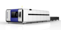 Table d'échange de machine de découpe laser à fibre métallique 3015 cnc avec 3000W