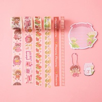 Set Creativo de Libreta Kawaii para Niños, Caja de Regalo con Lindos Suministros para Estudiantes, Material de Papel, Regalo para Actividades Escolares para Niñas