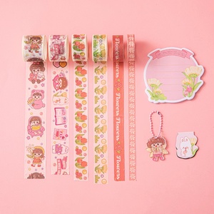 Ensemble de Carnets Créatifs Kawaii pour Enfants, Boîte Cadeau de Fournitures Scolaires Mignonnes en Papier pour Activités et Filles - Product Image 3
