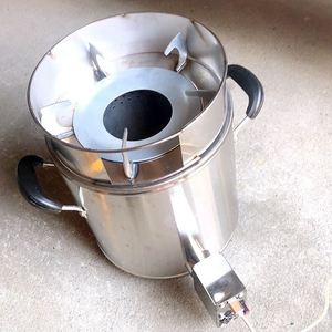 Farm Outdoor Camping <b>Garden</b> Cooking Portable Stainless Steel Power Fire <b>Wood</b> <b>Burner</b> - Product Image 2