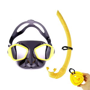 Équipement de plongée BSCI Vente directe d'usine Ensembles d'apnée en silicone pour adultes avec palmes - Product Image 3