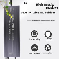 Fuente de alimentación impermeable de 220V a 12V/24V IP67 fuente de alimentación para exteriores 36W 50W 100W 150W 200W 300W 400W transformador para pantalla Led