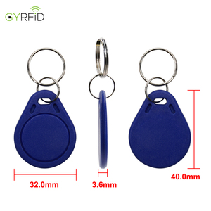 Có thể lập trình rewritable uid 125Khz <span class=keywords><strong>tk4100</strong></span> F08 t557713.56mhz ABS NFC Tag keyfob RFID Key Fob - Product Image 3