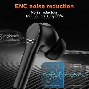 Auriculares TWS <span class=keywords><strong>J5Pro</strong></span> ENC Personalizados, Impermeables, Deportivos, Inalámbricos BT, Estéreo, con Cancelación de Ruido - Product Image 2