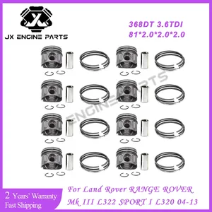 Land Rover Range Rover 3.6L Mk III Sport I L320/L322 Dizel Motor için STD 0.5 Piston Segman Seti WG1187523 - Product Image 2