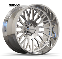 Jantes en aluminium forgé monobloc sur mesure 6061-T6, finition polie, concave profond, 20x10 22x10 22x12 24x14 26x16 pour Ford F150 F250 Chevy RAM