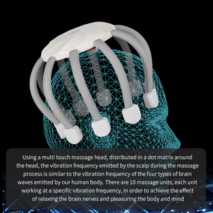 Neues Oktopus Weiches Entspannungs Elektrisches Silikon Kopfhaut-Massagegerät Oktopus Kopfmassagegerät - Product Image 4