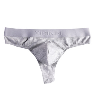 Nouveau sous-vêtement <span class=keywords><strong>string</strong></span> côtelé en coton pur pour hommes, <span class=keywords><strong>short</strong></span> <span class=keywords><strong>string</strong></span> en T convexe et respirant, culotte confortable pour jeune <span class=keywords><strong>homme</strong></span> sexy - Product Image 5