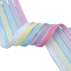 Nastro in Velluto di Nylon Colorato Personalizzato con Basso MOQ di 500 Iarde per Accessori d'Abbigliamento - Product Image 1