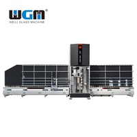 Système de contrôle Mitsubishi, machine de perçage et de fraisage de verre CNC verticale, boîte de vitesses du moteur, broche haute vitesse 0-12000 tr/min, certifiée CE