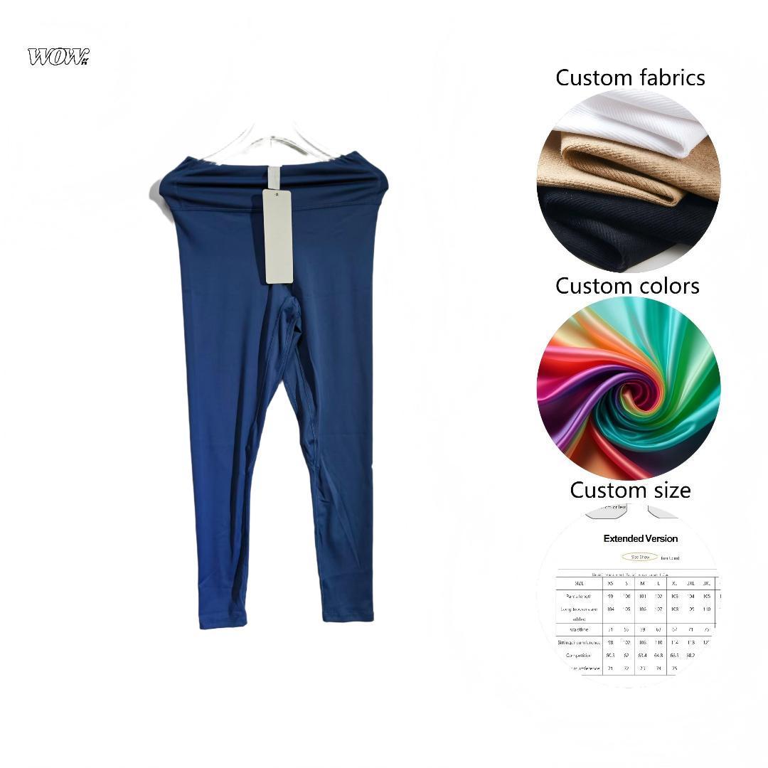Solid Color Naked Yoga Trousers High Waist Elastic Waist Women's Quick-drying Sports Slim Fit Spandex Pants