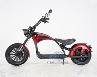Alemania Stock Mangosteen M1P 2000W Citycoco Patinete Eléctrico 60V 30Ah Neumático Ancho Chopper Eléctrico Motocicleta EEC COC