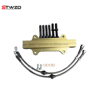Kit d'étriers de frein ultime à 8 pistons avec rotor de 405 mm pour BMW M5 M6 X5M X6M F10 F12 F85 F86 2012-2025 pour jantes de 19 pouces