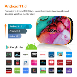 Newest Android 11.0 RK88 <b>MAX</b> Plus <b>Smart</b> Tv Box 4GB 128GB Quad Core RK3318 2.4G Wifi 4K Settop Box - Product Image 4