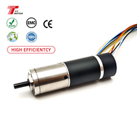 Motor Coreless 22mm dengan Gearbox Planetary Torsi Tinggi Efisiensi Tinggi Motor DC Brushless Tambahkan Encoder untuk Medis dan Otomasi