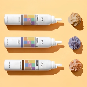 Il colore della panna montata lascia nel balsamo colorante fornisce una Mousse di schiuma colorante per capelli - Product Image 1