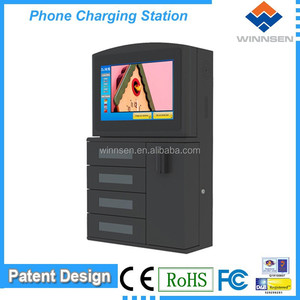 6 casiers numériques pour la recharge de téléphones portables en libre-service, modèle APC-06B - Product Image 4