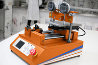 Machine de revêtement de feuilles par extrusion à fente pour films minces, équipement de laboratoire pour piles bouton HW