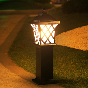 Lampadaire d'extérieur en aluminium poli Luces Para Jardin - Product Image 2