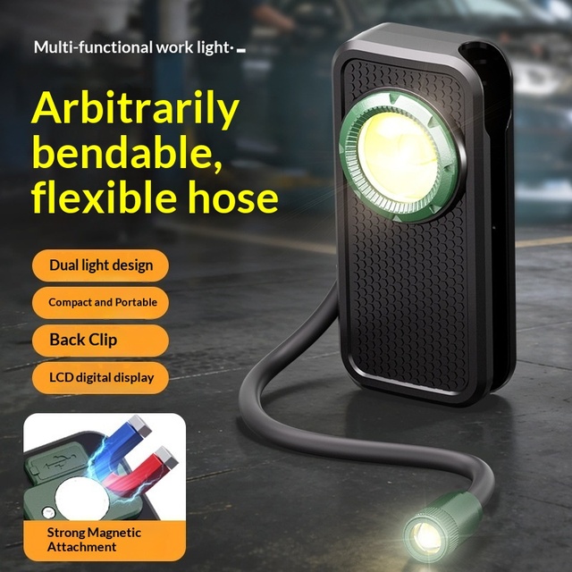 LED Outdoor Camping Lantern with Magnet LED Multi-Use Camp Light 800 Lumens Clip Pocket Flashlight for Car Work Hunting Outdoors