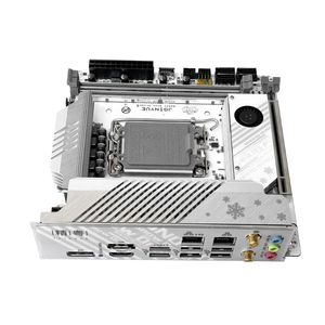 Nouvelle carte mère JGINYUE <span class=keywords><strong>B760I</strong></span> Snow Dream DDR4 double canal SATA compatible avec les processeurs Intel de 12e/13e génération Mini ITX pour jeux sur ordinateur de bureau - Product Image 1