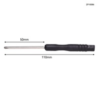 Mini tournevis de précision 2 mm, cruciforme Phillips, en acier au carbone, outil de réparation compact pour petits appareils électroniques