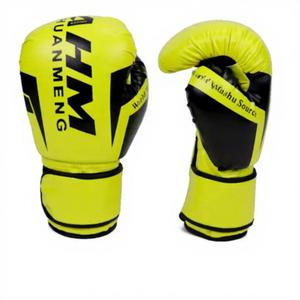 <span class=keywords><strong>Guantes</strong></span> de Boxeo de Entrenamiento MMA de PU Hechos a Medida con Cierre de Diseño de Medio Dedo, 1 Par - Product Image 3