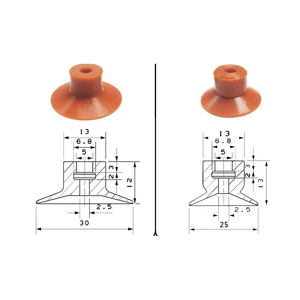 Ventouses personnalisées en forme de <span class=keywords><strong>champignon</strong></span> à forte aspiration, crochets de suspension en silicone conformes aux normes ROHS et REACH - Product Image 6