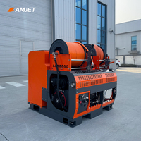 Nettoyeur de canalisations à essence AMJET WS3040-Ultra 4350 PSI, 10 GPM, compact, pour le nettoyage des drains et l'entretien des tuyaux bouchés