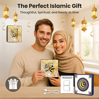 Hadiah Ramadan & Idul Fitri: Magnet Kulkas Speaker Al-Quran dengan Pemutar Audio Surah dan Rekaman Islami