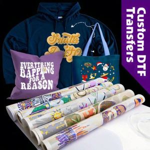 ฟิล์ม PET DTF แบบม้วน ขนาด 60 ซม. A3  แบบด้านสองด้าน สำหรับพิมพ์ลายลงบนเสื้อยืดด้วยเครื่องพิมพ์อิงค์เจ็ทดิจิตอล  แบบลอกได้ทั้งร้อนและเย็น - Product Image 3